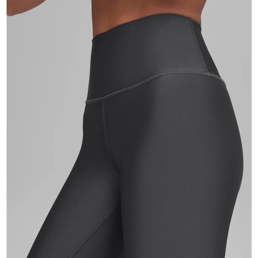 Alo high waist airlift leggings anthracite XS 27 inseam full length dark grey - Picture 2 of 8